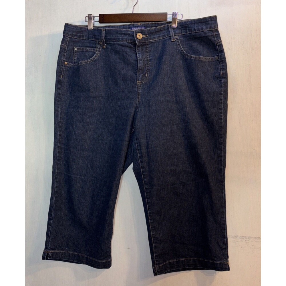 Bandolino Jeans 18W Mandie Cropped Women’s Blue Jeans